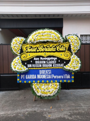 Papan Bunga Duka di Kebonharjo