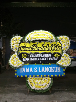 Papan Bunga Duka di Kebonharjo