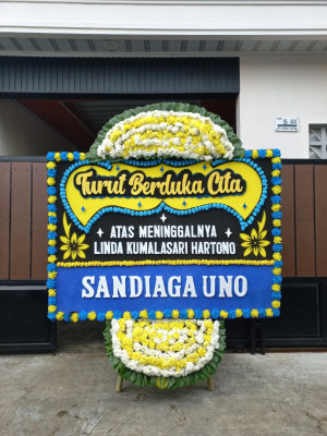 Papan Bunga Duka di Kebonharjo