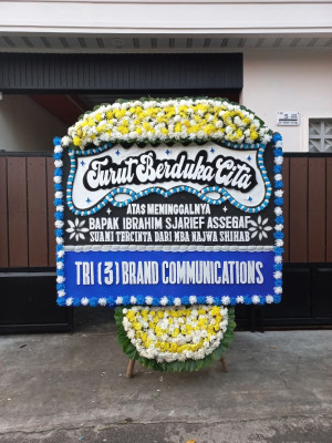 Papan Bunga Duka di Kebonharjo